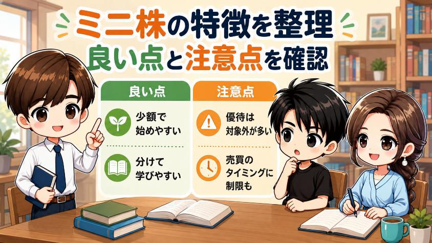 3.3　ミニ株のメリットとデメリットを正直に