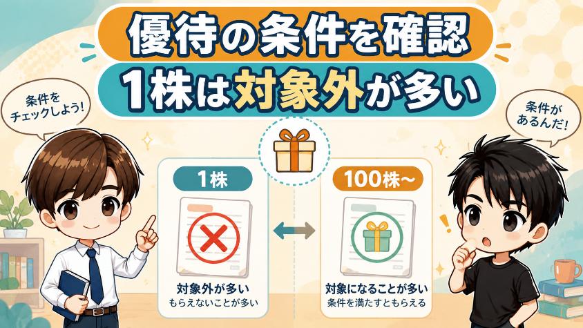 2.3　株主優待は基本的にもらえないことが多い