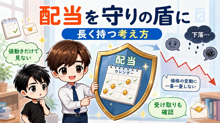 4.　配当金を「守りの盾」にする長期保有の考え方