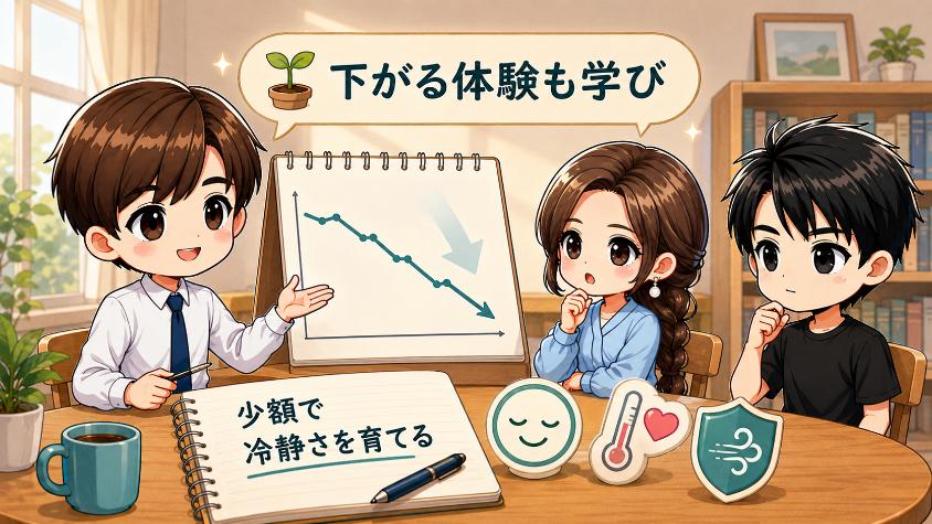 6.3　「株価が下がっても冷静でいられる」メンタルが育つ