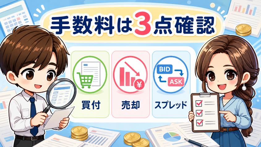 4.1　手数料を比較する時のチェックポイント