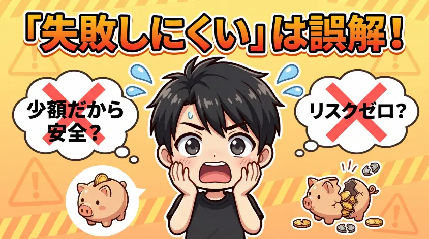 1.2 「ミニ株は失敗しにくい」という誤解