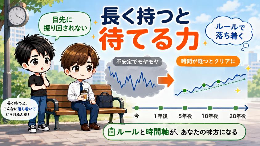 4.2　長く持つほど「待てる力」が損を防ぐ