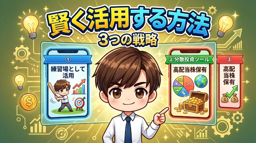 6. ミニ株を賢く活用する3つの戦略