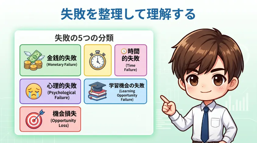 2.3 「失敗」の正体 5つの分類で整理する