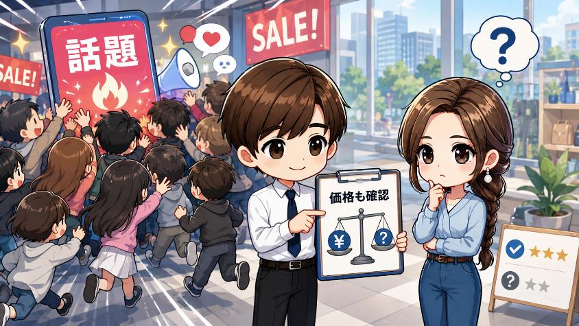 2.2　NG②　話題の株に高値で飛びつく