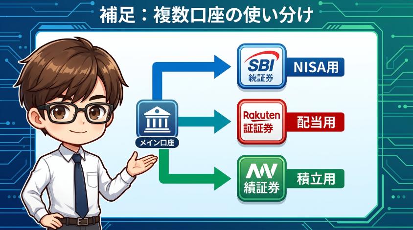 5.4　【補足】複数口座の使い分けも視野に