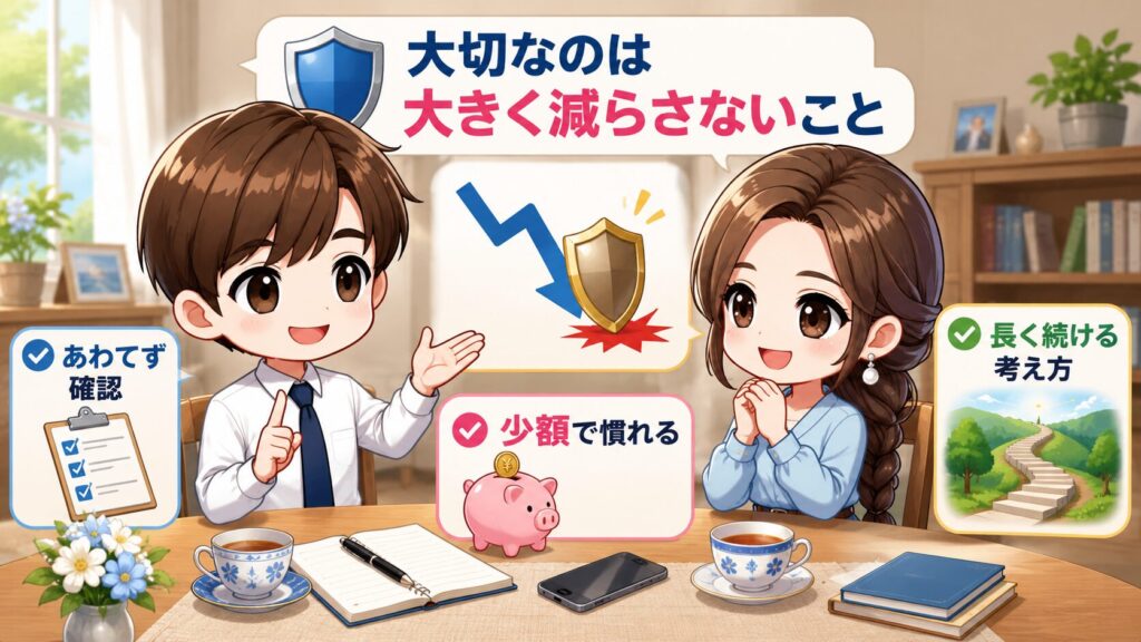 4. 60代の投資哲学　いちばん怖いのは「増やせないこと」じゃない