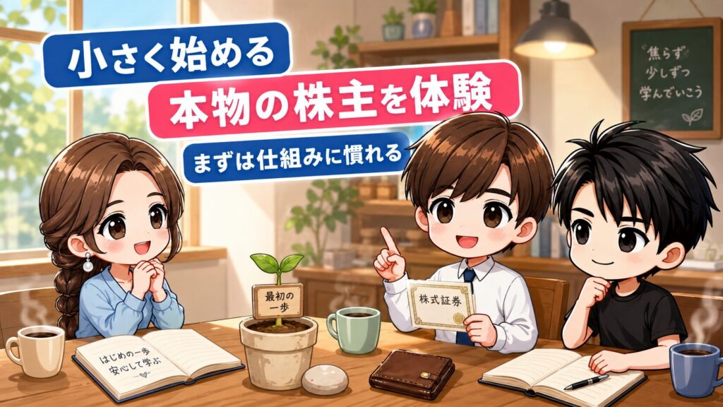2.1　理由①　数百円から「本物の株主」になれる　失っても痛くない安心