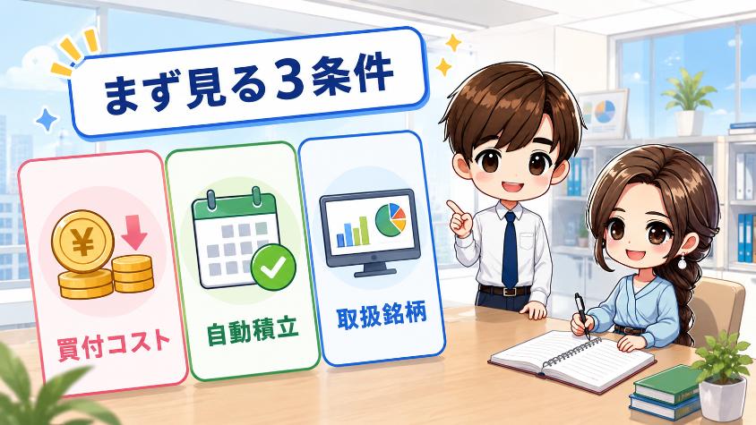4.2　初心者がまずチェックすべき「3つの条件」