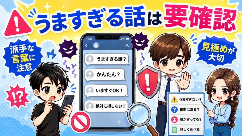 7.5　NG⑤　「絶対儲かる」「元本保証」の謳い文句に騙される