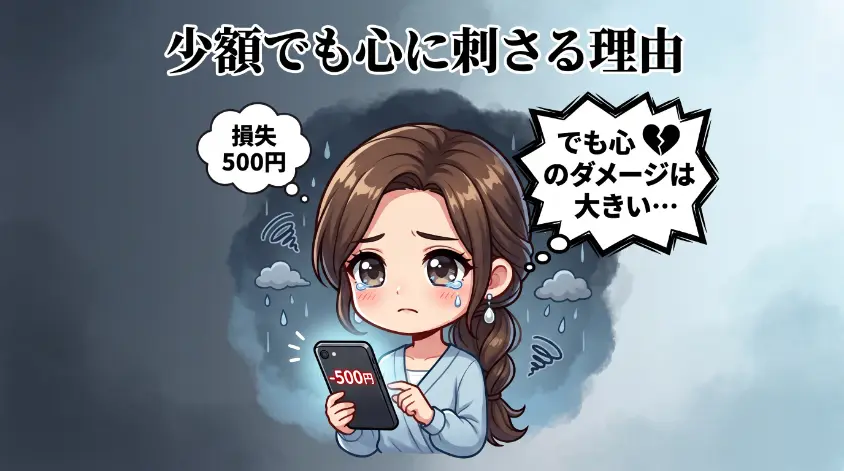 2. なぜ少額なのに「失敗した」と感じるのか 失敗の心理学
