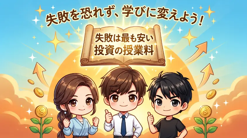 7. まとめ ミニ株での失敗は「最も安い投資の授業料」