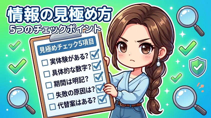 3.2　発信者プロファイルの見極め方（チェック5項目）