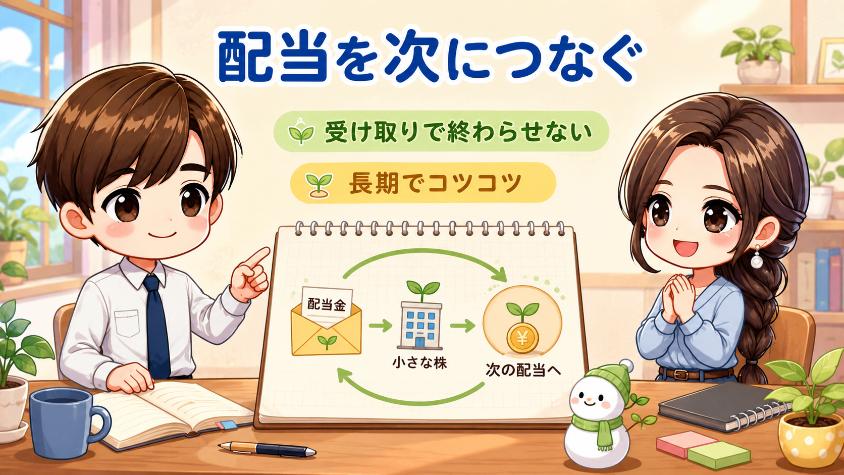 3.3　柱③　配当金の再投資で「利益が利益を生む」仕組みを作る